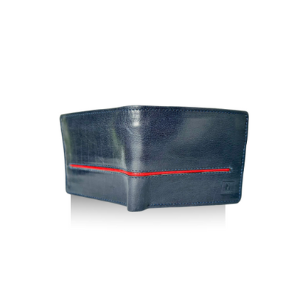 Authentic Cow Leather Wallet for the Modern Man – Colour Blue