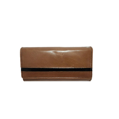 Premium Ladies Leather Wallets - Color Tan