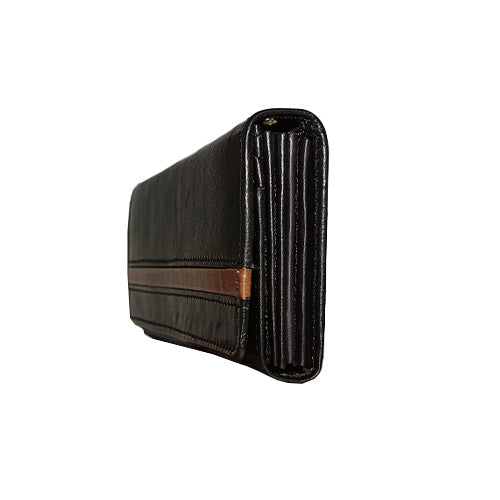 Premium Ladies Leather Wallets -  Color Black