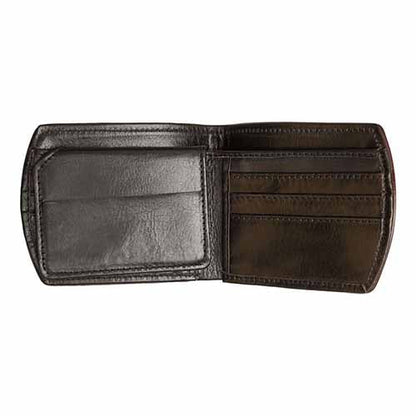 NUBUCK HUB Leather Men’s Smart Wallet | Sleek Bi-fold with Card Slots