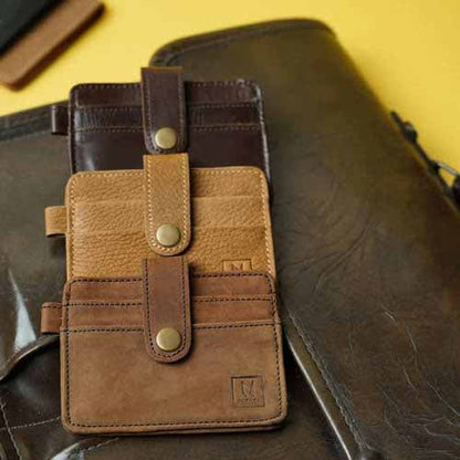 NUBUCK HUB Leather Men’s Wallet | Available in 3 Shades