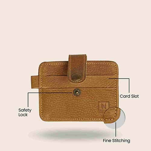 NUBUCK HUB Leather Men’s Wallet | Available in 3 Shades