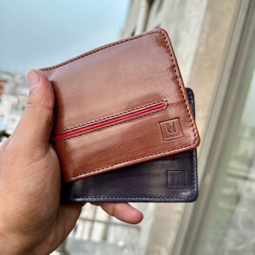 Authentic Cow Leather Wallet for the Modern Man – Colour Brown